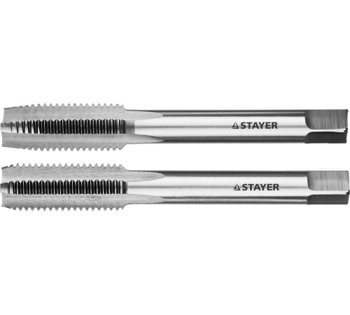 STAYER M12 х 1.75, 2 шт, комплект метчиков (28025-12-1.75-H2) купить  в Сочи