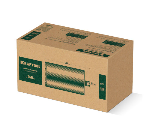 KRAFTOOL DIAMOND 250 мм (450 мм, 1 1/4″, лазерная сварка сегментов), Алмазная Коронка по железобетону (29825-250) купить  в Сочи