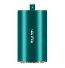 KRAFTOOL DIAMOND 250 мм (450 мм, 1 1/4″, лазерная сварка сегментов), Алмазная Коронка по железобетону (29825-250)