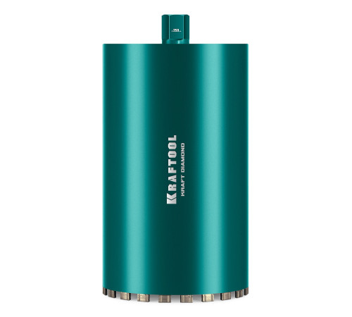 KRAFTOOL DIAMOND 250 мм (450 мм, 1 1/4″, лазерная сварка сегментов), Алмазная Коронка по железобетону (29825-250) купить  в Сочи