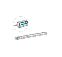 KRAFTOOL KRAFT-LINE, 0.6 м, усиленная алюминиевая линейка со стальной направляющей (34275-60)