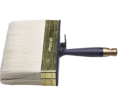 ЗУБР АКВА, 5 х 15 см, искусственная щетина, пластмассовый корпус, для воднодисперсионных и акриловых ЛКМ, макловица (01817-15) купить  в Сочи