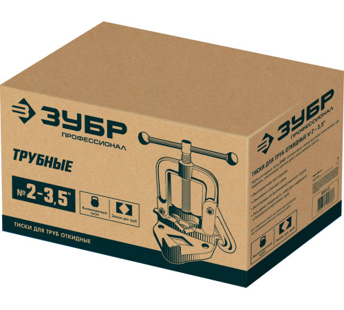 ЗУБР 3.5″, трубные откидные тиски, Профессионал (32611-2) купить  в Сочи ЗУБР 3.5″, трубные откидные тиски, Профессионал (32611-2) купить  в Сочи