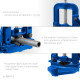 ЗУБР 3.5″, трубные откидные тиски, Профессионал (32611-2) купить  в Сочи