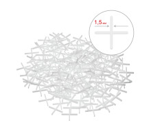 ЗУБР 1.5 мм, 200 шт, крестики для плитки (33811-1.5)