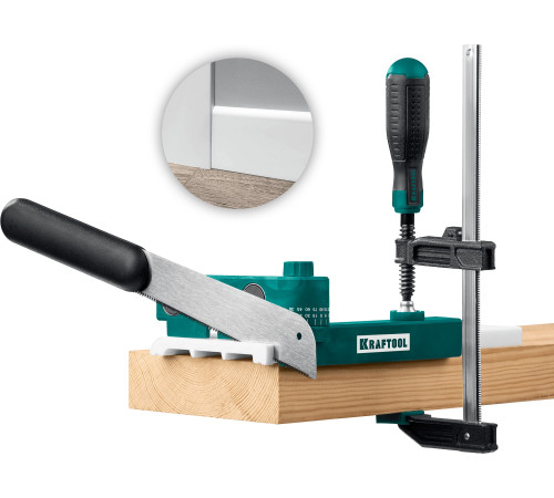 KRAFTOOL UNIVERSAL, 12 углов (15°- 180°), многопозиционное поворотное стусло с магнитной направляющей (15388) купить  в Сочи