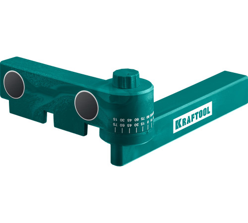 KRAFTOOL UNIVERSAL, 12 углов (15°- 180°), многопозиционное поворотное стусло с магнитной направляющей (15388) купить  в Сочи