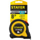 STAYER Leader, 8 м х 25 мм, рулетка с автостопом, Professional (3402-08-25) купить в Сочи