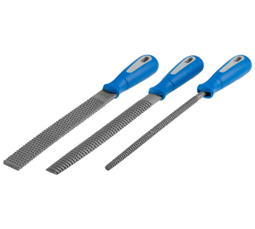 ЗУБР 200 мм, 3 предм, набор рашпилей, Профессионал (16657-H3) купить  в Сочи