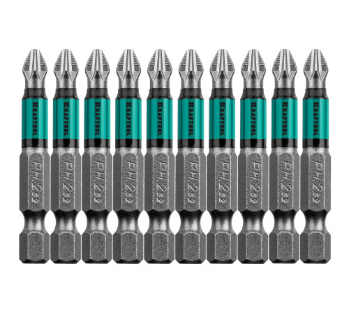 KRAFTOOL Optimum, PH2, 50 мм, 10 шт, биты (26122-2-50-10) купить  в Сочи KRAFTOOL Optimum, PH2, 50 мм, 10 шт, биты (26122-2-50-10) купить  в Сочи