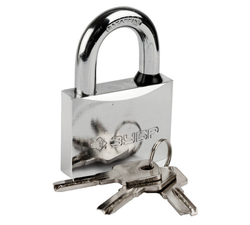 ЗУБР 60 мм, закаленная дужка, навесной замок (37227-60) купить  в Сочи