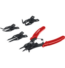 ЗУБР 4-в-1, 4 насадки, съемник стопорных колец (2283)