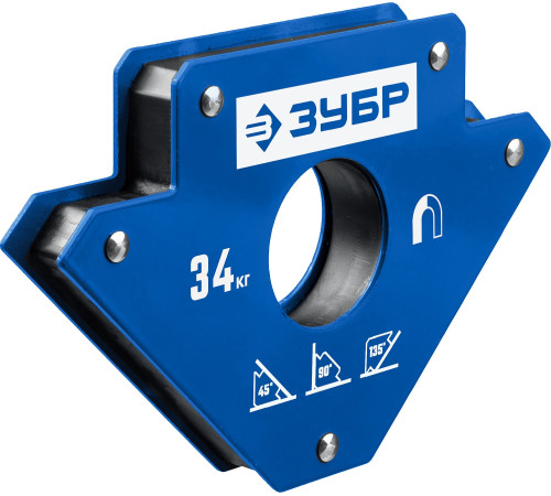 ЗУБР УМ-3, 34 кг, угольник магнитный для сварочных работ, Профессионал (40050-34) купить  в Сочи