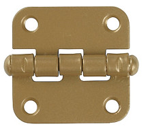 ПН-40, 40 x 40 х 1.5 мм, цвет золотой металлик, карточная петля (37623-40)