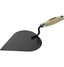 СИБИН 190 х 135 мм, деревянная ручка, кельма штукатура (0820-3)