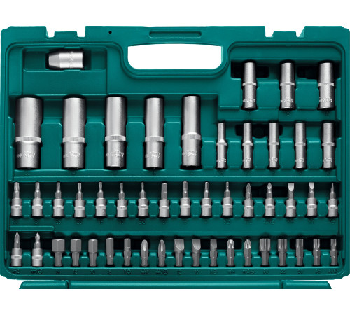 KRAFTOOL X-Drive 108, 108 предм., (1/2″+3/8″+1/4″), универсальный набор инструмента (27888-H108) купить  в Сочи