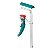 KRAFTOOL KRAFTFLEX, KLT-160, 160/60 мм, универсальная, цельнокованая, рычажная, быстрозажимная, в T-track струбцина (32331-160) KRAFTOOL KRAFTFLEX, KLT-160, 160/60 мм, универсальная, цельнокованая, рычажная, быстрозажимная, в T-track струбцина (32331-160)