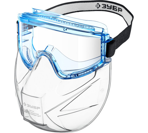 ЗУБР ПАНОРАМА ЩИТ, закрытого типа, стекло из ударопрочн поликарбоната, в компл со щитком, защитные очки с непрямой вентиляцией, Профессионал (110233) купить  в Сочи