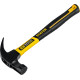 STAYER Hercules-M, 450 г, молоток-гвоздодёр столярный с фиберглассовой рукояткой, Professional (2027-450) купить в Сочи