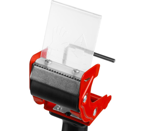 ЗУБР 50 мм, пластмассовая рукоятка, диспенсер для клеящих лент (1201) купить  в Сочи