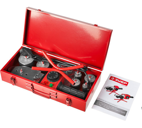 ЗУБР 800 Вт, паяльник для полипропиленовых труб, 6 насадок в комплекте (АСТ-800) купить  в Сочи