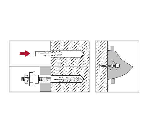 ЗУБР 14 мм, белый, набор для крепления раковин и писсуаров, Профессионал (44220) купить  в Сочи