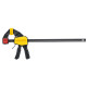 STAYER Hercules, 300/480 мм, пистолетная струбцина, Professional (32242-30) для фиксации и удержания заготовок при выполнении столярных и слесарных работ