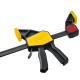 STAYER Hercules, 300/480 мм, пистолетная струбцина, Professional (32242-30) для фиксации и удержания заготовок при выполнении столярных и слесарных работ