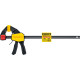 STAYER Hercules, 300/480 мм, пистолетная струбцина, Professional (32242-30) для фиксации и удержания заготовок при выполнении столярных и слесарных работ