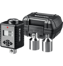 KRAFTOOL GRAND, 1/2″, 40 - 200 Н·м, динамометрический адаптер с переходниками (64044-200)