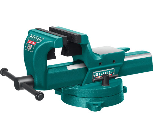 KRAFTOOL FORGE--130/150, с регулировкой компенсации люфта, кованые стальные тиски (32700-150) купить  в Сочи KRAFTOOL FORGE--130/150, с регулировкой компенсации люфта, кованые стальные тиски (32700-150) купить  в Сочи