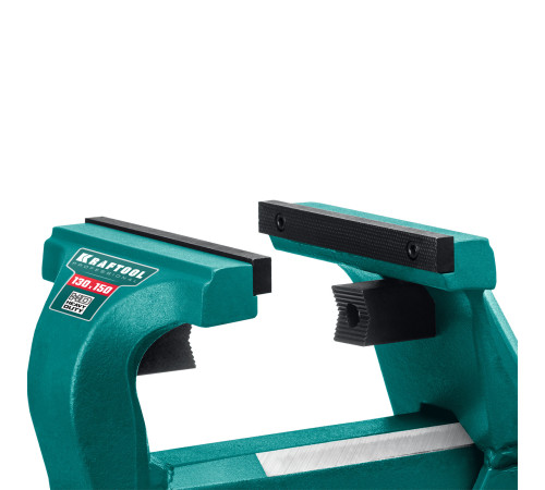 KRAFTOOL FORGE--130/150, с регулировкой компенсации люфта, кованые стальные тиски (32700-150) купить  в Сочи KRAFTOOL FORGE--130/150, с регулировкой компенсации люфта, кованые стальные тиски (32700-150) купить  в Сочи