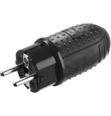 ЗУБР IP44, 16 A/220 В, обрезиненная вилка, Профессионал (55116-B)