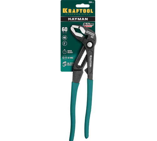 KRAFTOOL KAYMAN, 250 мм, переставные клещи (22353-25) купить  в Сочи