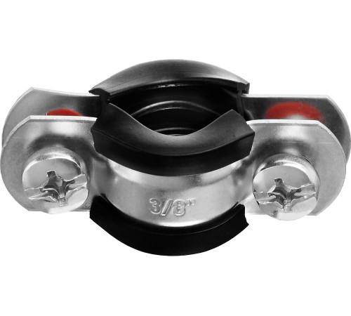 ЗУБР 3/8″, цинк, 10 шт, трубный хомут с гайкой (37850-15-19) купить  в Сочи