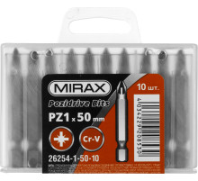 MIRAX PZ1, 50 мм, 10 шт, биты (26254-1-50-10)