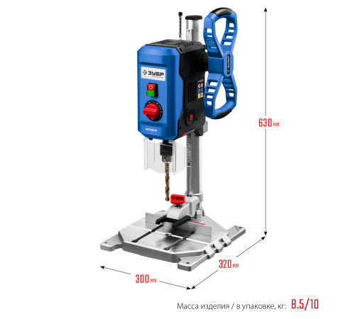 ЗУБР 750 Вт, 13 мм, вертикально - сверлильный станок, Профессионал (ВСС-П750) купить  в Сочи
