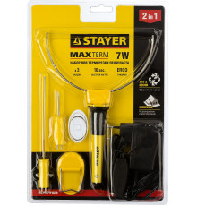 STAYER MAXterm, 7 Вт, в наборе: 3 насадки, аккуратный рез пенопласта + пластика, прибор для художественной резки (45257-H3)