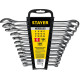 STAYER HERCULES, 12 шт, 8 - 24 мм, набор комбинированных гаечных ключей, Professional (27085-H12) купить в Сочи