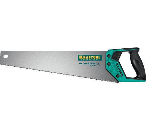 KRAFTOOL Alligator Fine 11, 450 мм, ножовка для точного реза (15203-45) купить  в Сочи