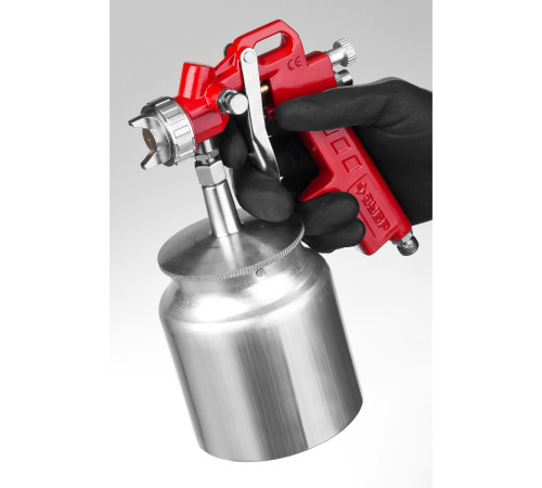 ЗУБР MS 200N, 1.3 мм, пневматический краскопульт с нижним бачком (06456-1.3) купить  в Сочи