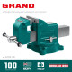 KRAFTOOL GRAND, 100 мм, слесарные тиски (32702-100) купить в Сочи