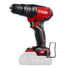 ЗУБР 20 В, 40 Н·м, без АКБ (LMS), ударная дрель-шуруповерт (ДШУ-40)