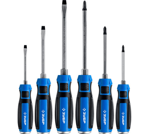 ЗУБР Ударник, 6 предм., набор ударных отверток, Профессионал (25026) купить  в Сочи