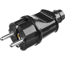 STAYER MAXElectro, черная, 16 А/220 В, 1300 Вт, прямая вилка (55160-B)