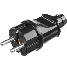 STAYER MAXElectro, черная, 16 А/220 В, 1300 Вт, прямая вилка (55160-B)