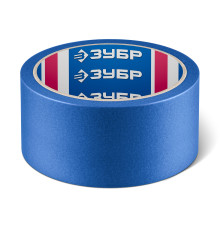 ЗУБР №100 48 мм х 25 м, для гладких и слегка шероховатых поверхностей, малярная лента, Профессионал (12141-48)