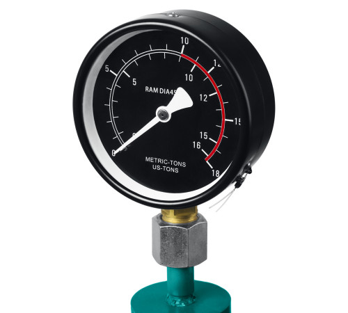 KRAFTOOL PMP-10, 10 т, гидравлический пресс с гидронасосом и манометром (43472-10) купить  в Сочи