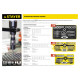 STAYER MaXCut, 16 предмета, набор метчиков и плашек (28010-H16) купить в Сочи