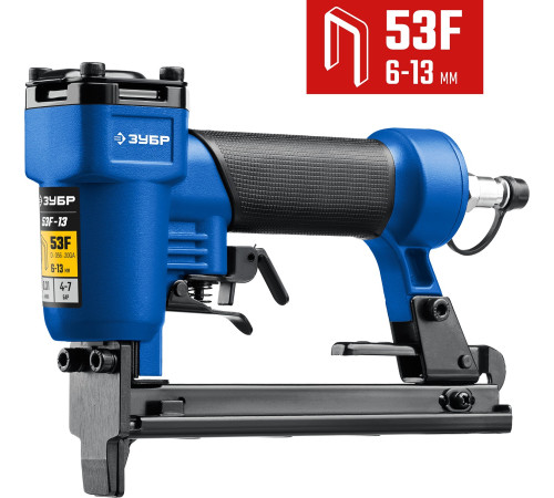 ЗУБР 53F-13, пневматический степлер для скоб 20Ga, тип 53F (6-13 мм), Профессионал (31934) купить  в Сочи